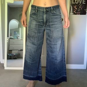 Citizens of Humanity wide leg jeans size 28
